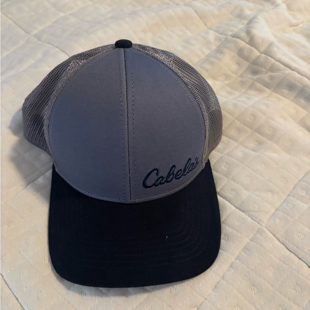 Cabela's Hunting Gray and Blue Men's Hat